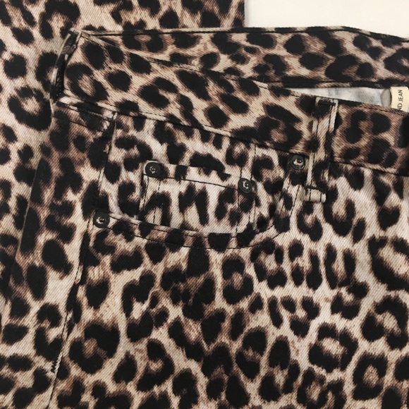 NWOT Rag & Bone Snow Leopard Boyfriend Jeans Size 28 - Picture 3 of 14